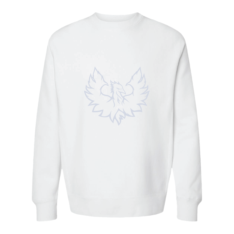 Phoenix Logo Monochrome - Mens/Unisex Crewneck