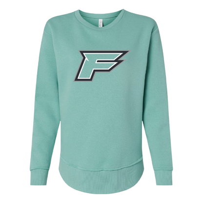 F Logo - Womens Crewneck