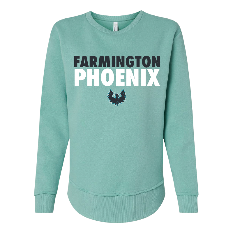 Stacked Farmington Phoenix - Womens Crewneck