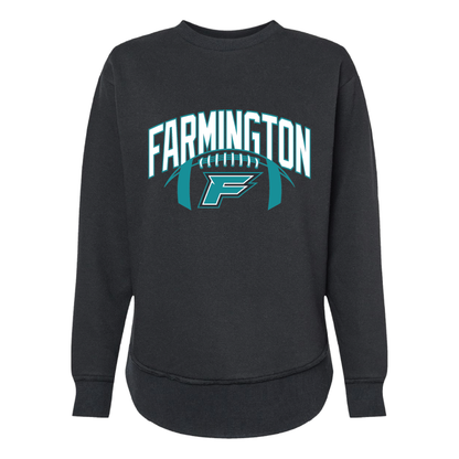 Farmington Arch w/ Football - Womens Crewneck