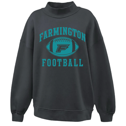 Farmington Football Icon - Womens Mockneck