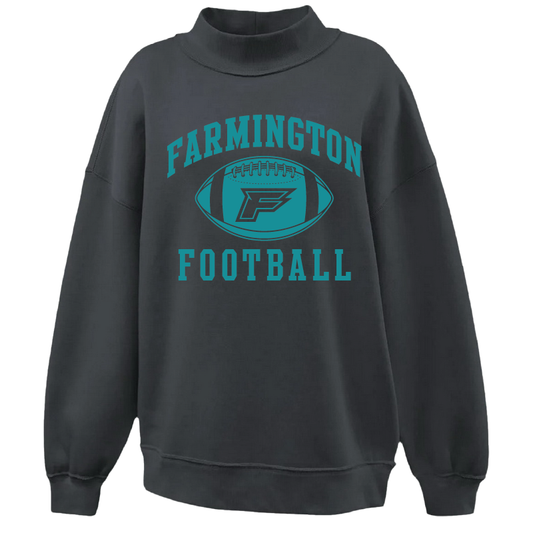 Farmington Football Icon - Womens Mockneck
