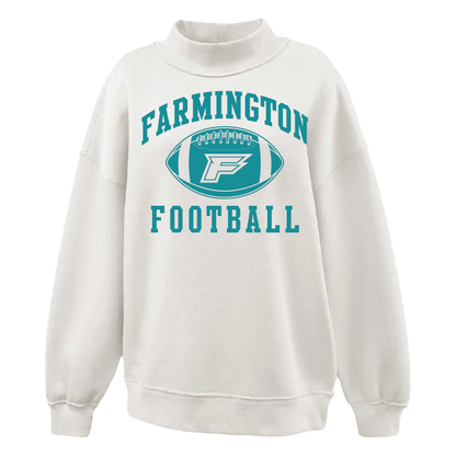 Farmington Football Icon - Womens Mockneck