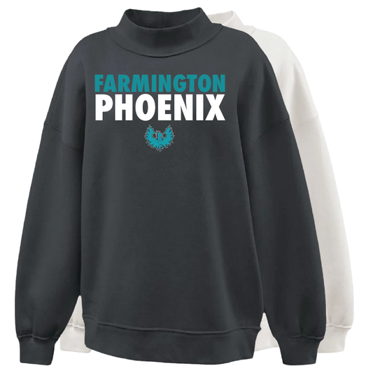 Stacked Farmington Phoenix - Womens Mockneck