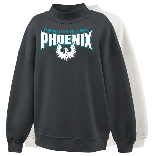 Farmington High School Phoenix - Womens Mockneck