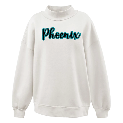 Phoenix Script - Womens Mockneck
