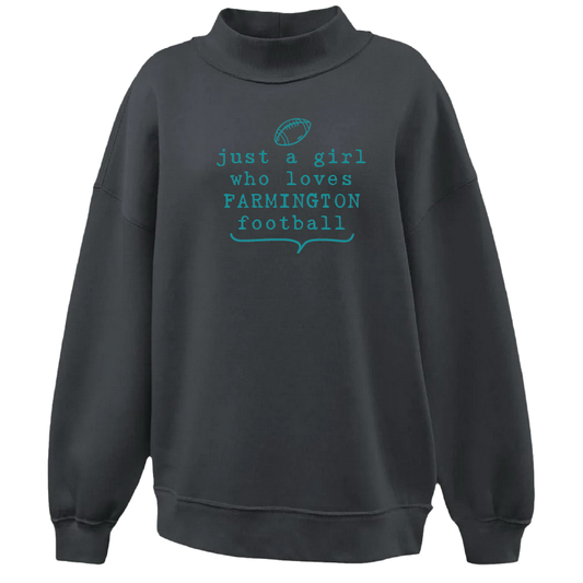 Just A Girl.. - Womens Mockneck