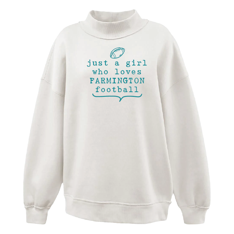 Just A Girl.. - Womens Mockneck
