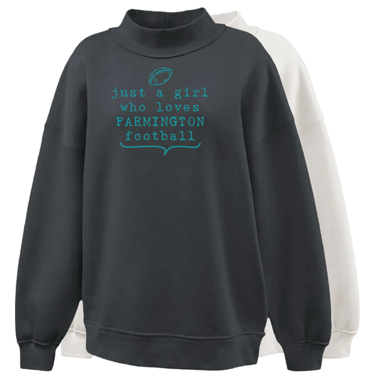 Just A Girl.. - Womens Mockneck