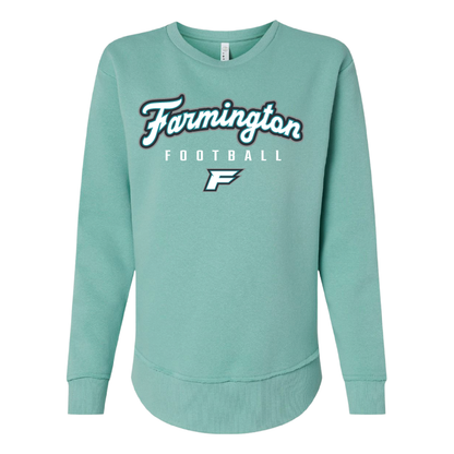 Farmington Football Script - Womens Crewneck