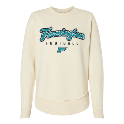 Farmington Football Script - Womens Crewneck