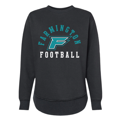 Farmington Football Arched - Womens Crewneck