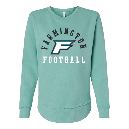Farmington Football Arched - Womens Crewneck