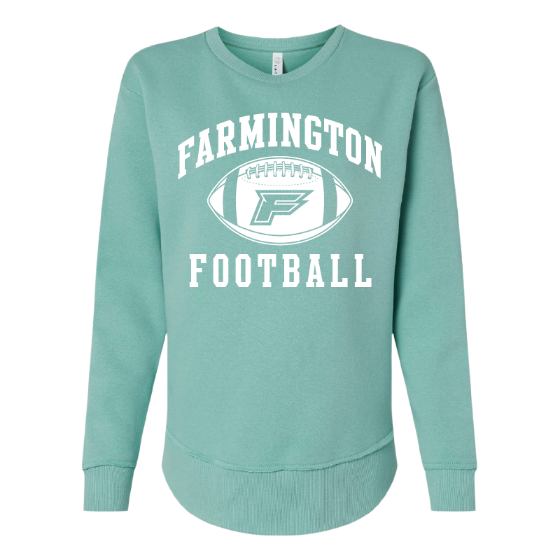 Farmington Football Icon - Womens Crewneck