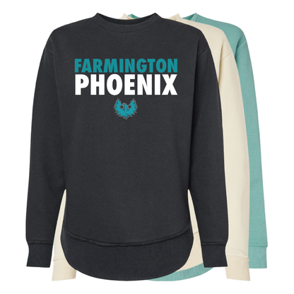 Stacked Farmington Phoenix - Womens Crewneck