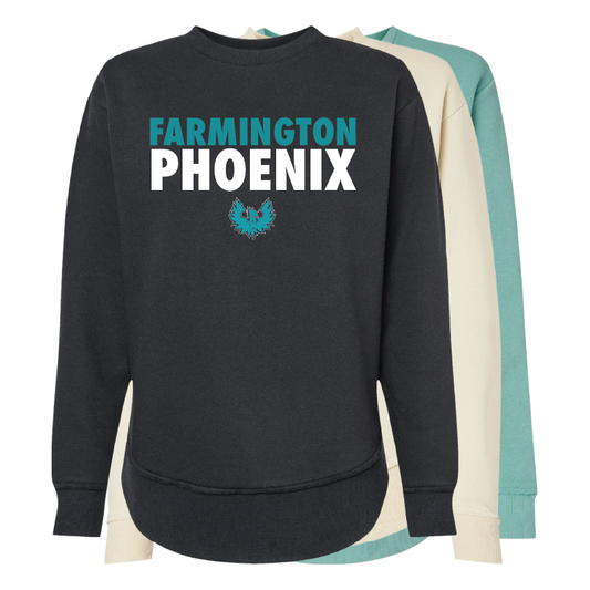 Stacked Farmington Phoenix - Womens Crewneck