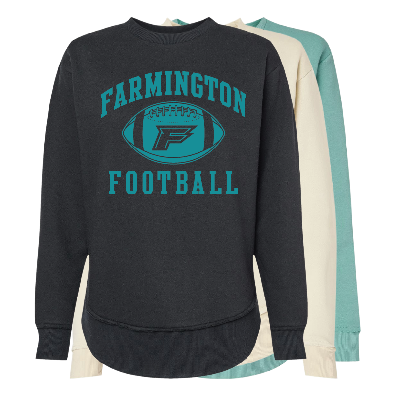 Farmington Football Icon - Womens Crewneck