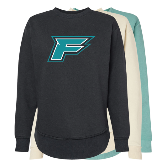 F Logo - Womens Crewneck
