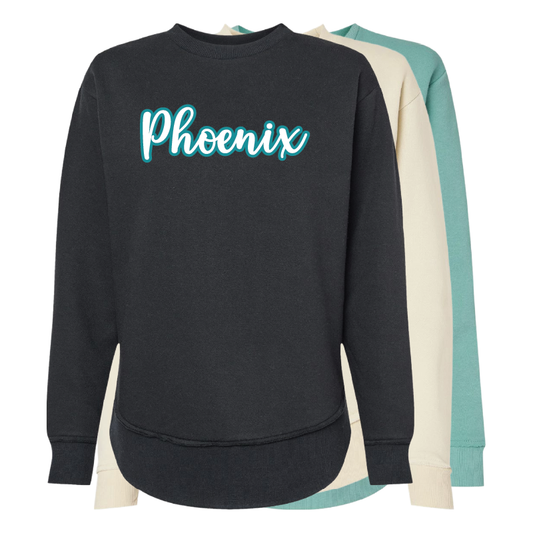 Phoenix Script - Womens Crewneck