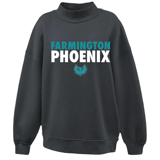 Stacked Farmington Phoenix - Womens Mockneck
