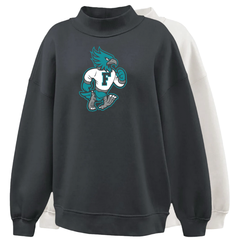 Phoenix Vintage Mascot - Womens Mockneck