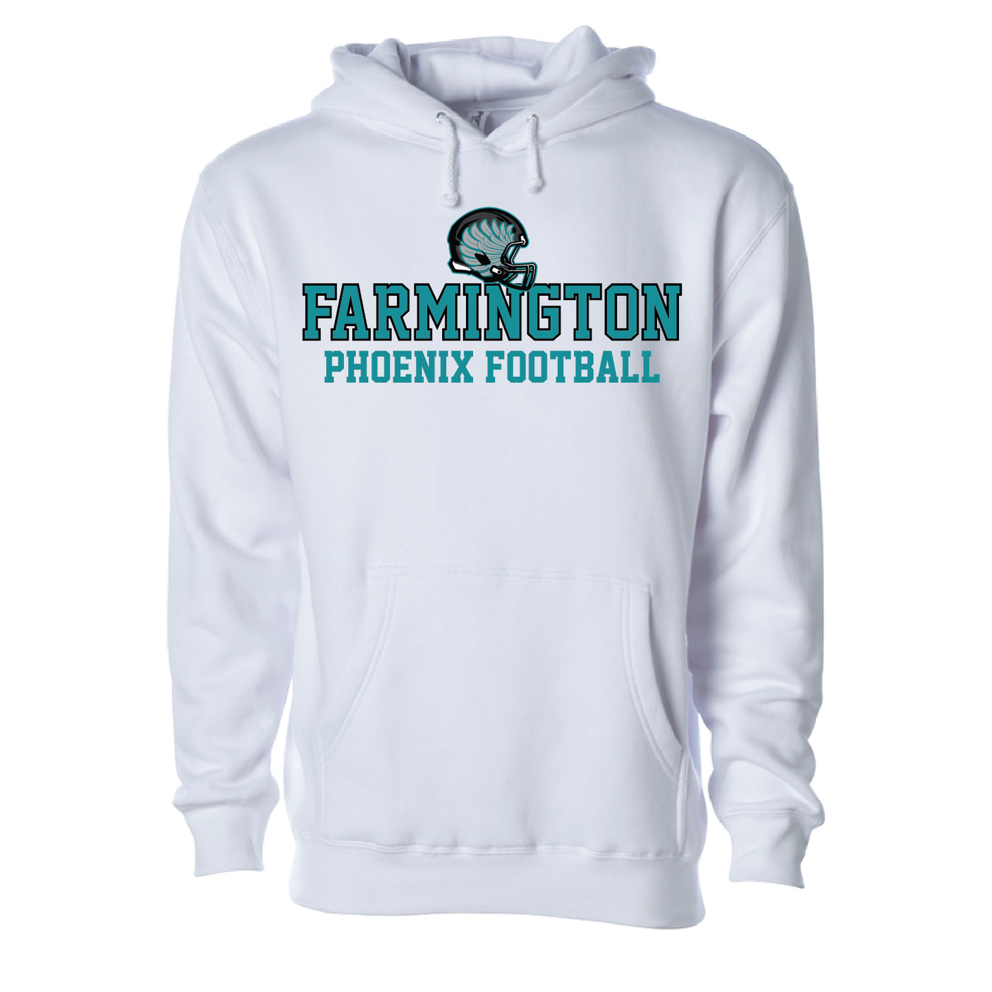 Farmington Phoenix Football Helmet  - Adult | Youth Hoodie