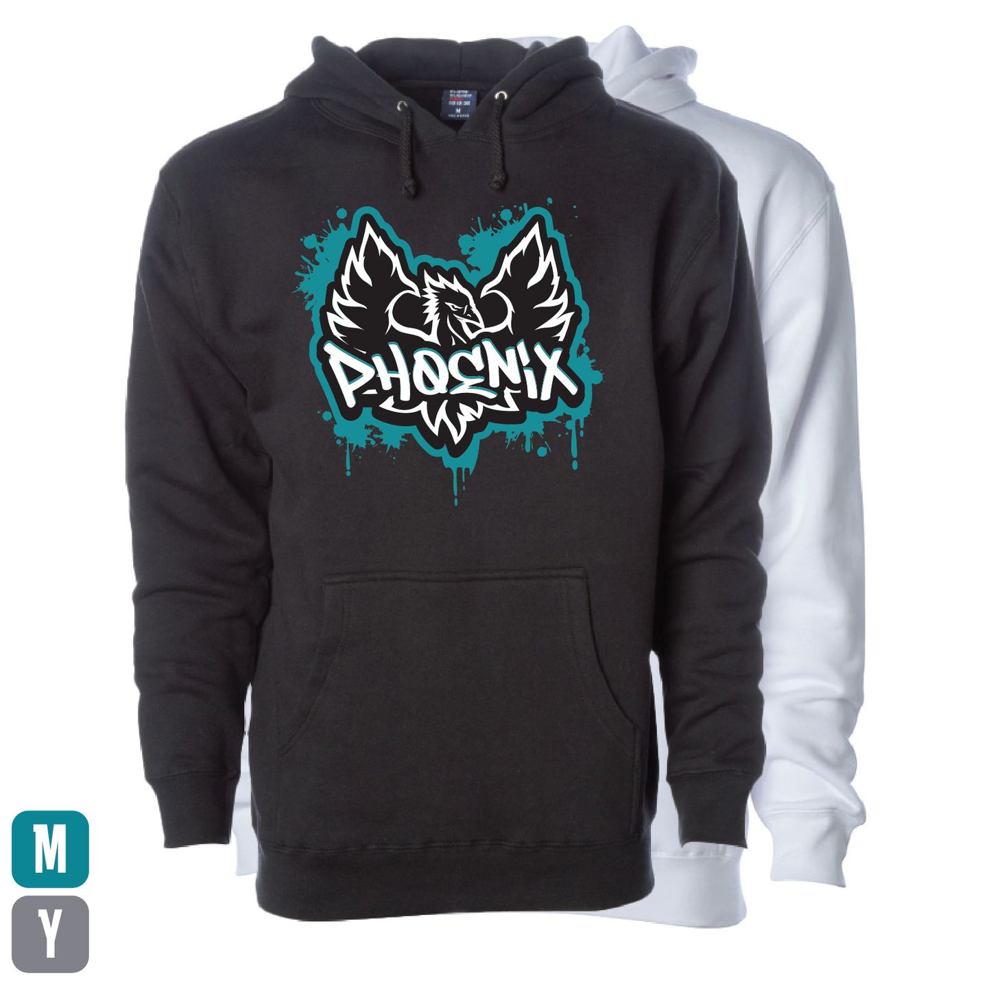 Graffit Phoenix  - Adult | Youth Hoodie