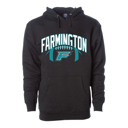Farmington Arch w/ Football - Mens/Unisex Hoodie