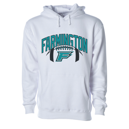 Farmington Arch w/ Football - Mens/Unisex Hoodie