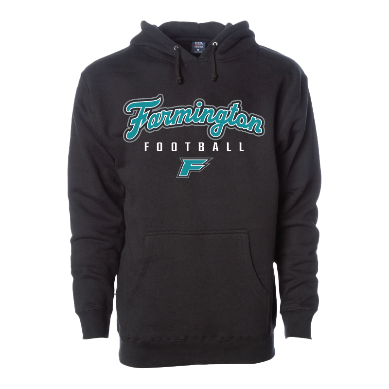 Farmington Football Script - Mens/Unisex Hoodie
