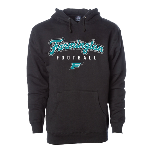Farmington Football Script - Mens/Unisex Hoodie