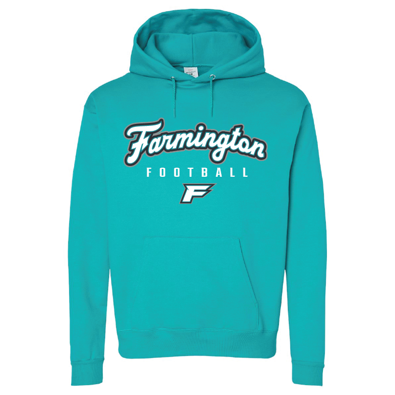 Farmington Football Script - Mens/Unisex Hoodie