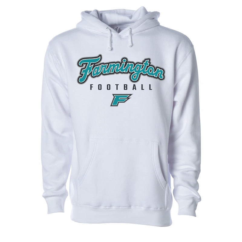 Farmington Football Script - Mens/Unisex Hoodie