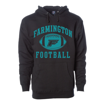 Farmington Football Icon - Mens/Unisex Hoodie