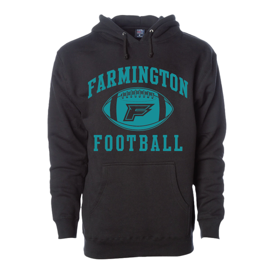 Farmington Football Icon - Mens/Unisex Hoodie