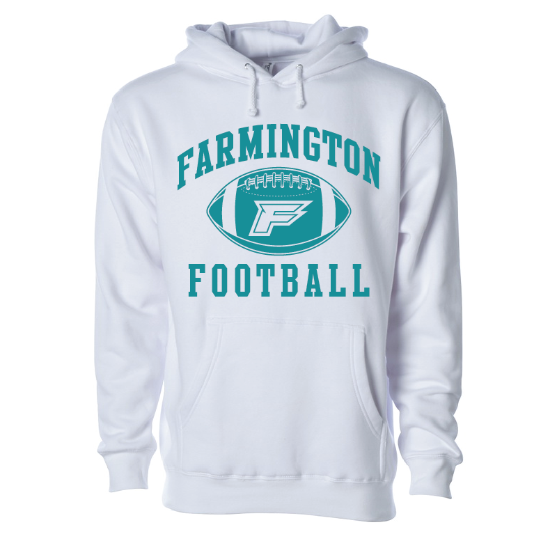 Farmington Football Icon - Mens/Unisex Hoodie