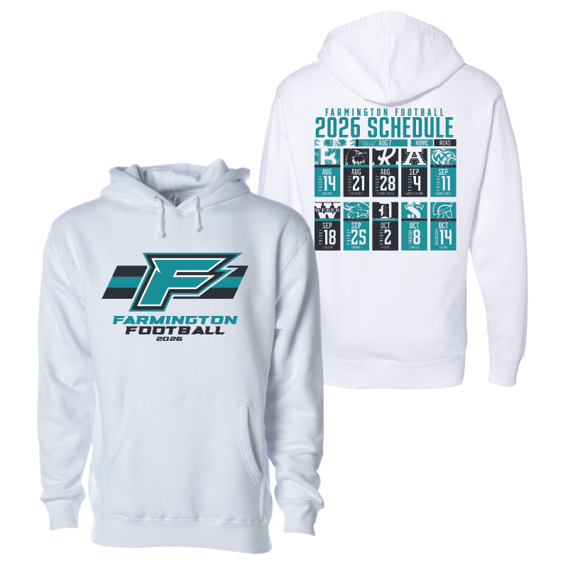 Farmington Phoenix 2026 Schedule  - Mens/Unisex Hoodie