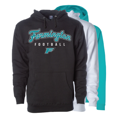 Farmington Football Script - Mens/Unisex Hoodie