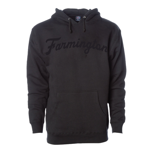 Farmington Script Monochrome - Mens/Unisex Hoodie
