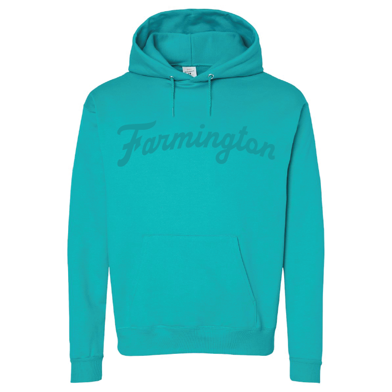 Farmington Script Monochrome - Mens/Unisex Hoodie