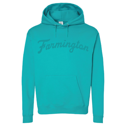 Farmington Script Monochrome - Mens/Unisex Hoodie