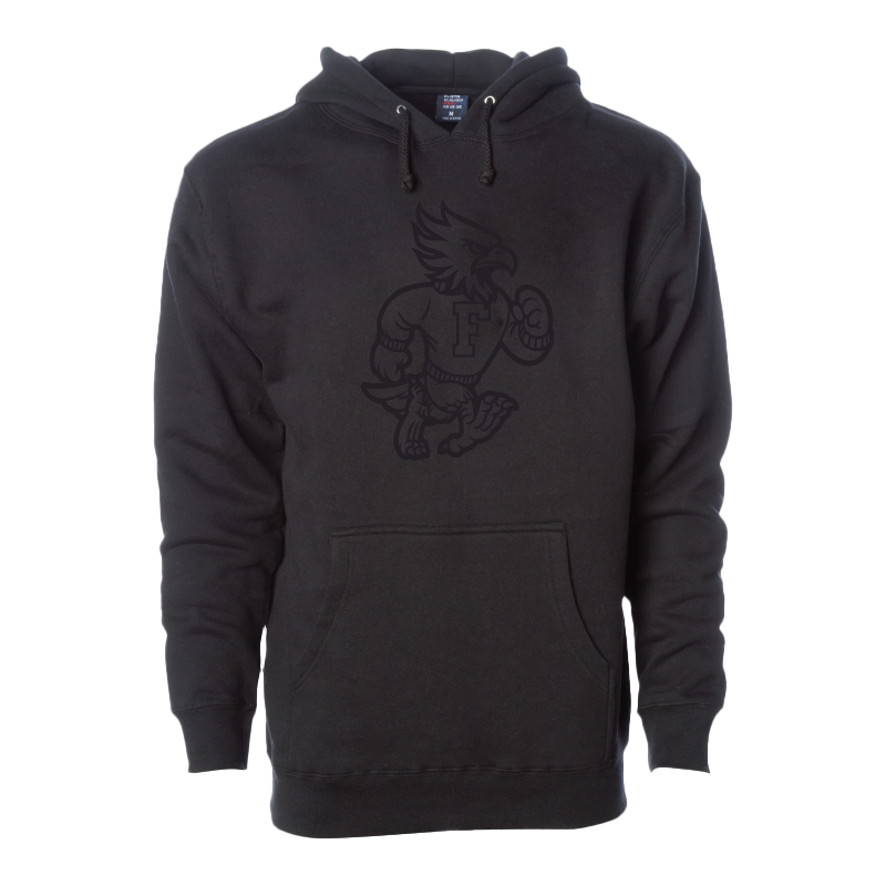 Vintage Phoenix Monochrome - Mens/Unisex Hoodie