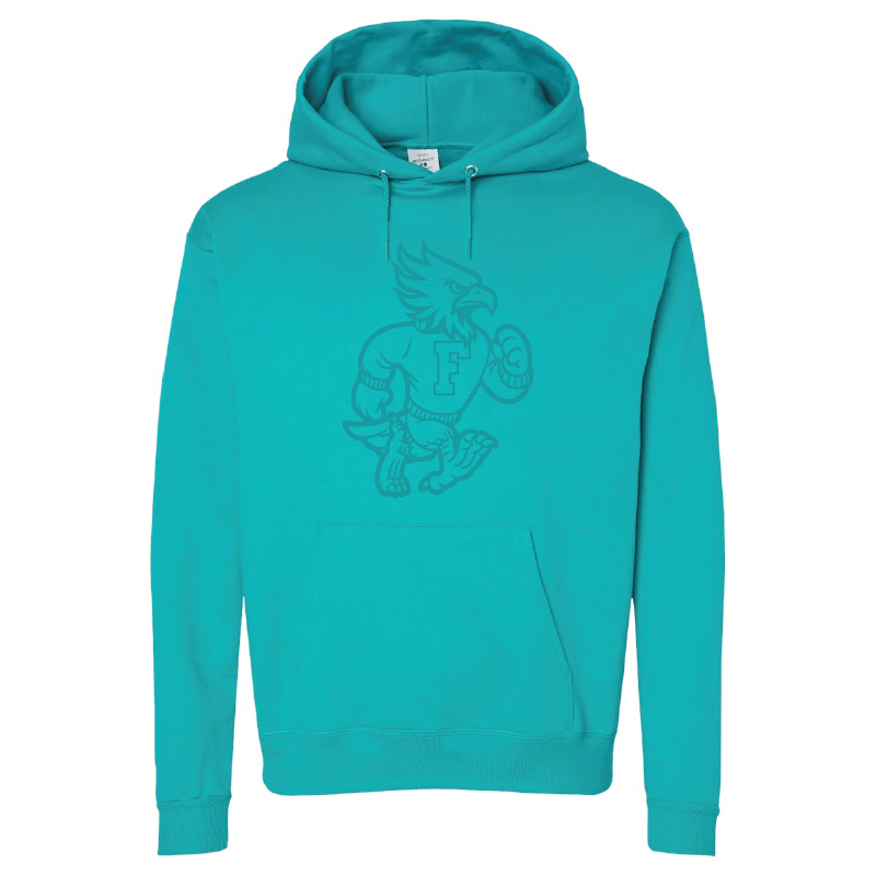 Vintage Phoenix Monochrome - Mens/Unisex Hoodie