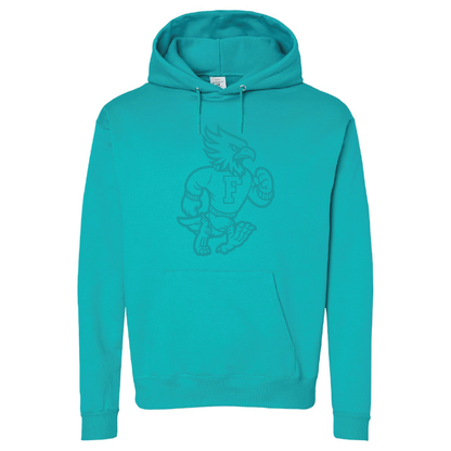 Vintage Phoenix Monochrome - Mens/Unisex Hoodie