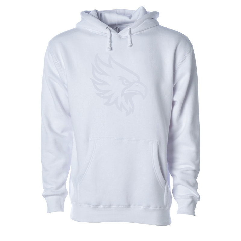 Vintage Phoenix Head Monochrome - Mens/Unisex Hoodie