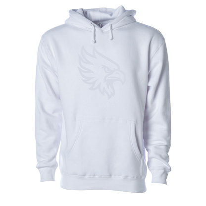 Vintage Phoenix Head Monochrome - Mens/Unisex Hoodie