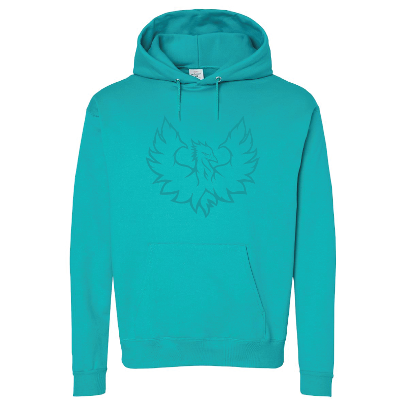 Phoenix Logo Monochrome - Mens/Unisex Hoodie