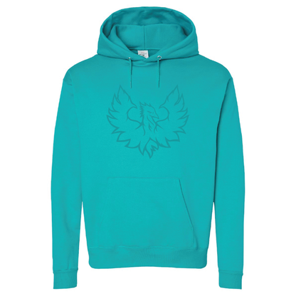 Phoenix Logo Monochrome - Mens/Unisex Hoodie