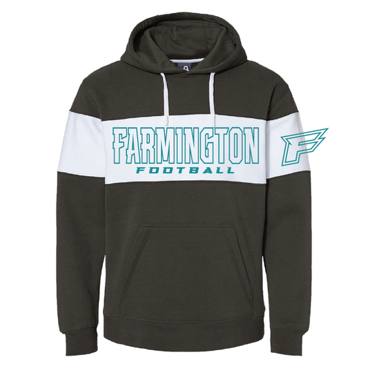 Farmington Football Outlined - Mens Varsity Fleece