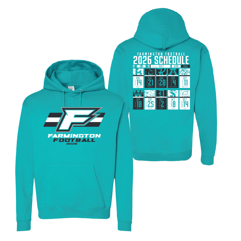 Farmington Phoenix 2026 Schedule  - Mens/Unisex Hoodie
